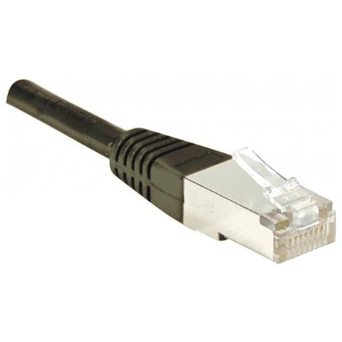 Cavo patch Cat6, RJ45, FTP, lunghezza 5 m, Nero - Foto 1